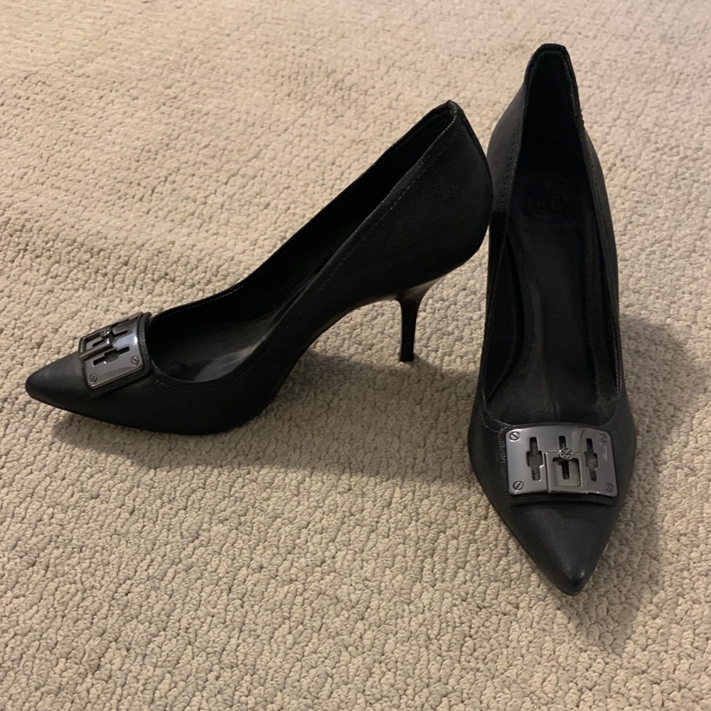Tory Burch black heels